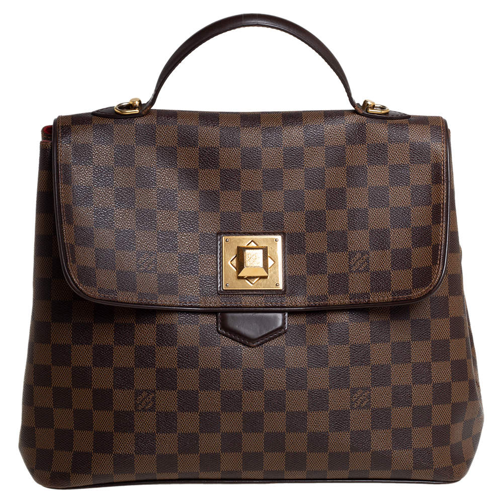 Pre Owned حقيبة لوي فيتون بيرغيمو كانفاس دامييه إيبني GM