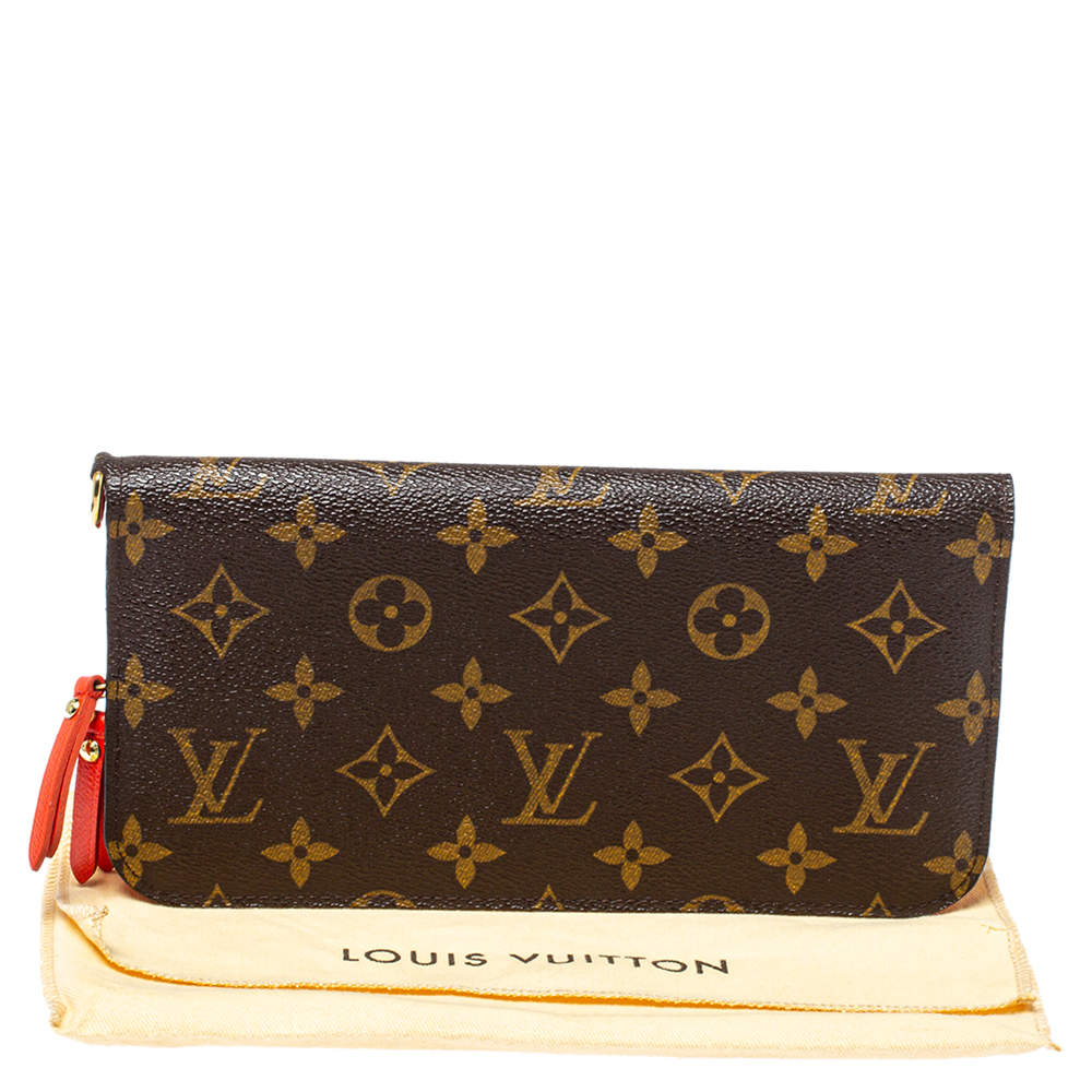 Louis Vuitton Zippy Wallet Monogram Poppy in Coated Canvas/Leather with  Gold-tone - US