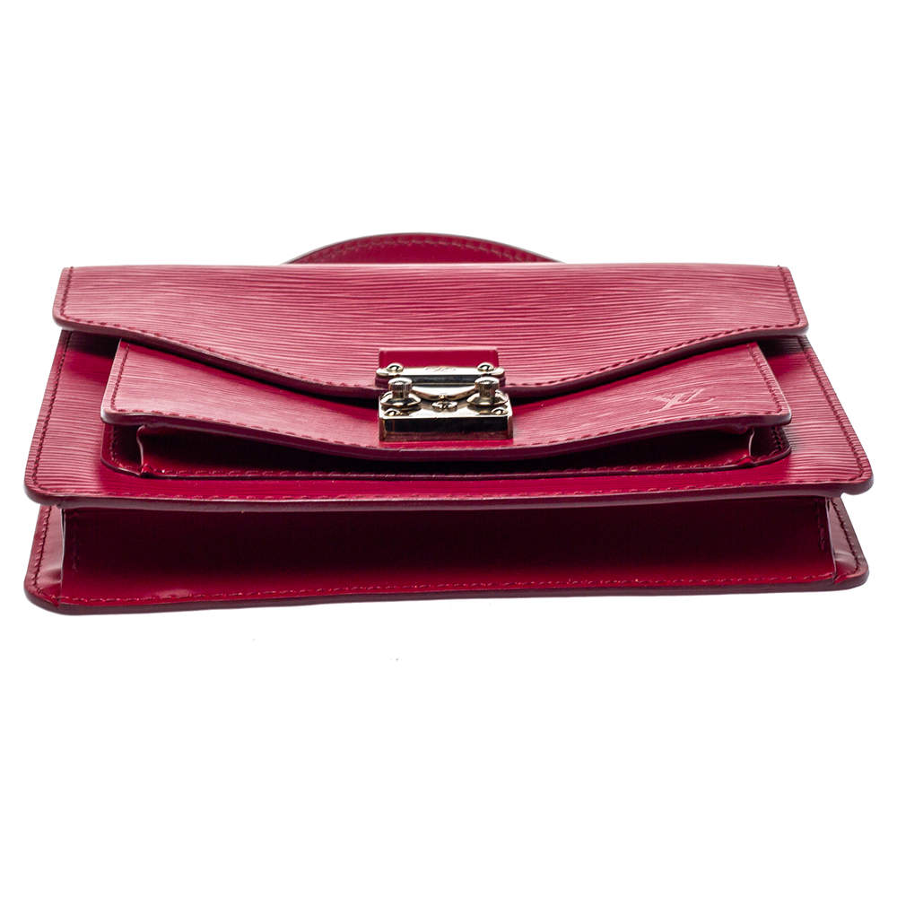 LOUIS VUITTON Epi Monceau BB Fuchsia 294120