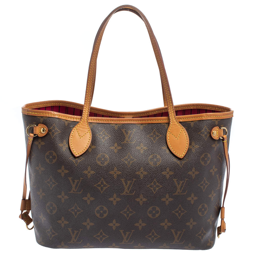 Louis Vuitton Monogram Canvas Neverfull PM NM Bag