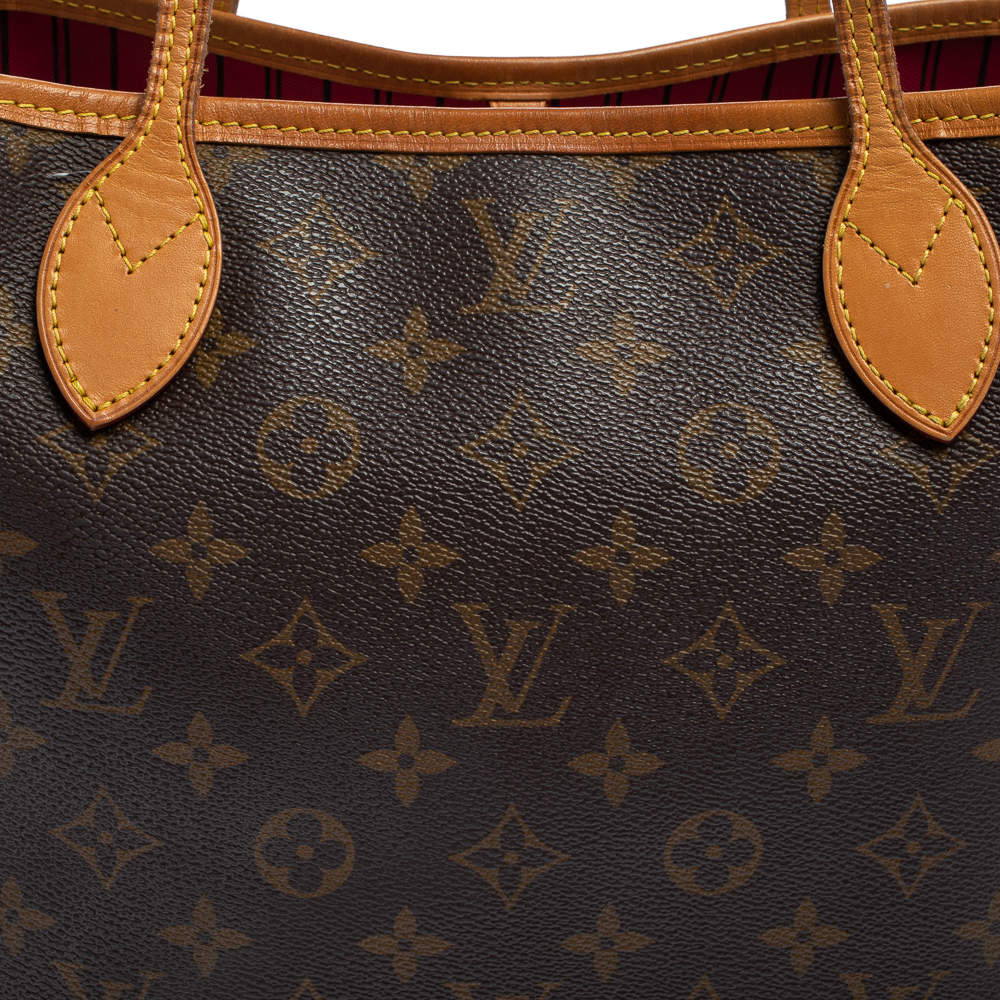 Louis Vuitton Small Monogram Neverfull PM Tote Bag 863065