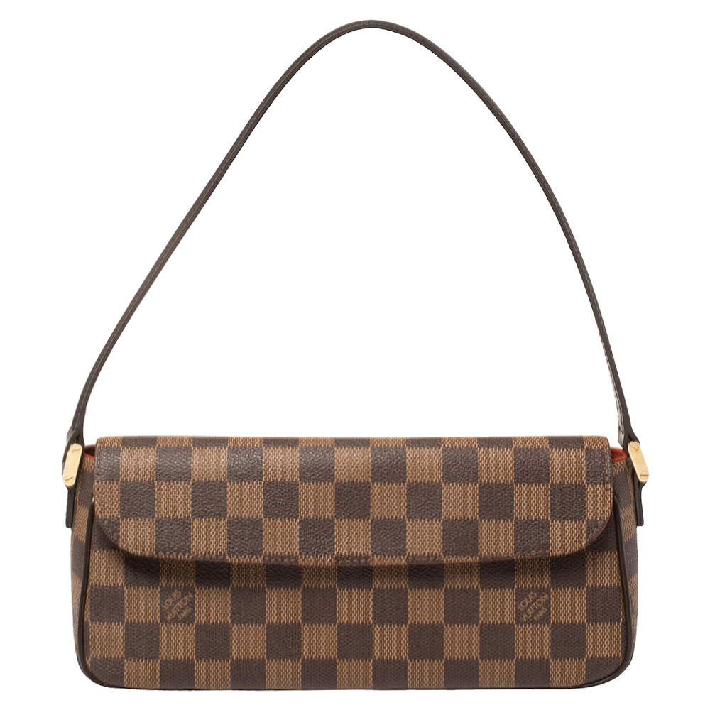 Pre Owned Louis Vuitton Damier Ebene Canvas Recoleta Bag