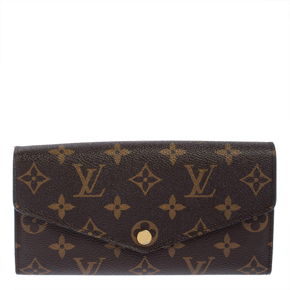 مملوكة مسبقًا Louis Vuitton Monogram Canvas Sarah Wallet