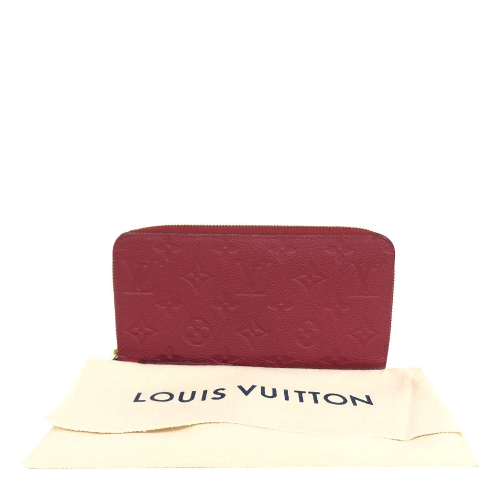 Louis Vuitton Zippy Wallet Monogram Empreinte in Red - Tabita Bags – Tabita  Bags with Love