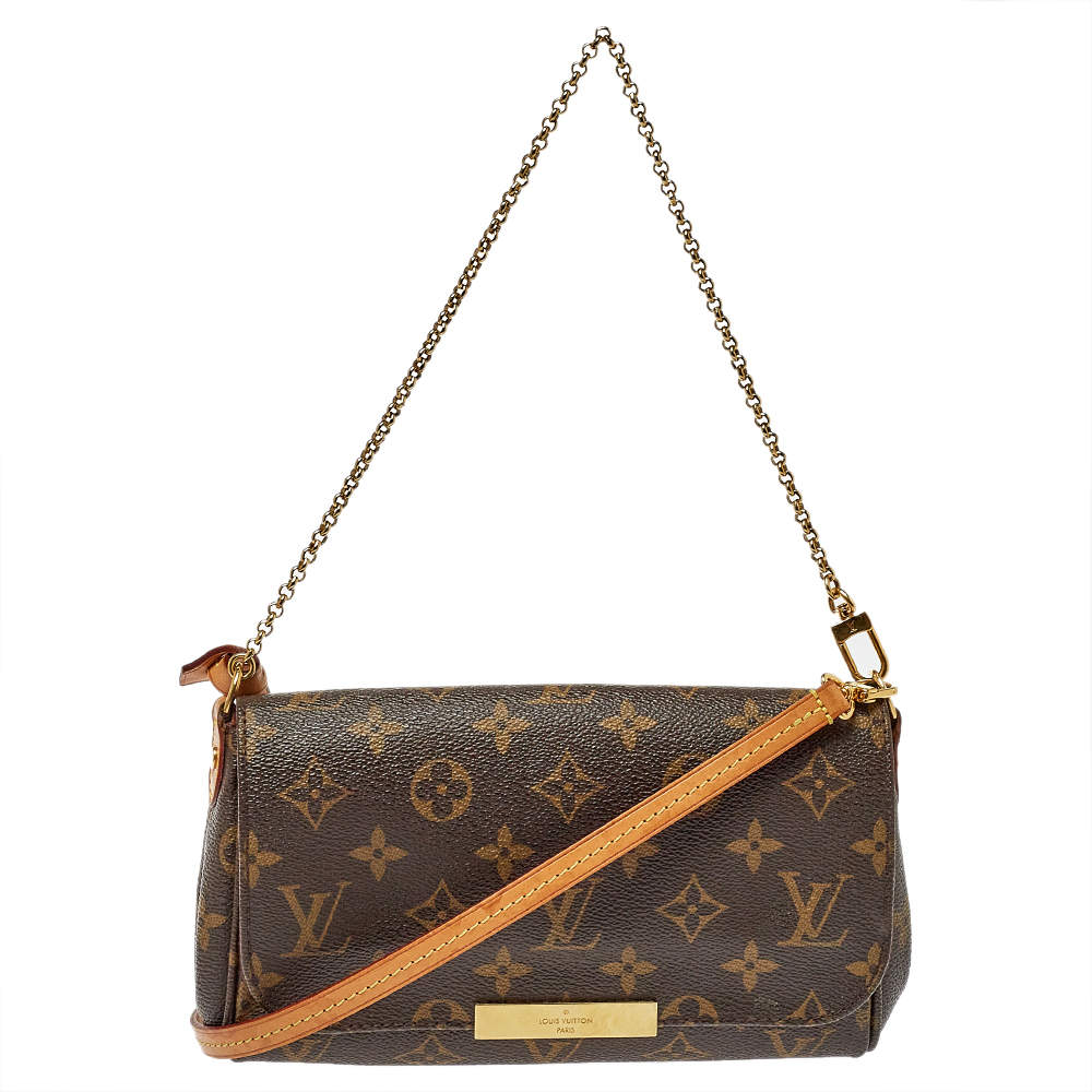 Pre Owned Louis Vuitton Monogram Canvas Favorite PM Bag