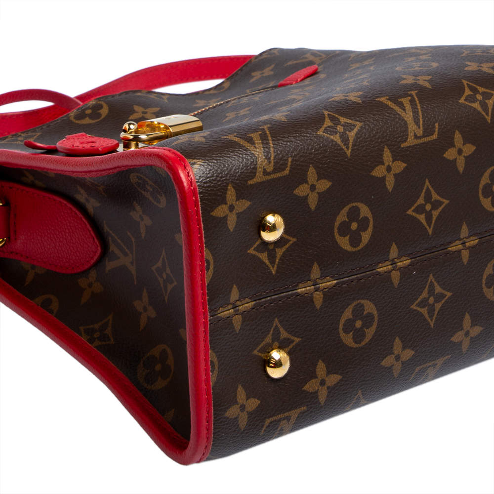 Louis Vuitton Popincourt PM Bag Monogram Canvas/Cerise GHW