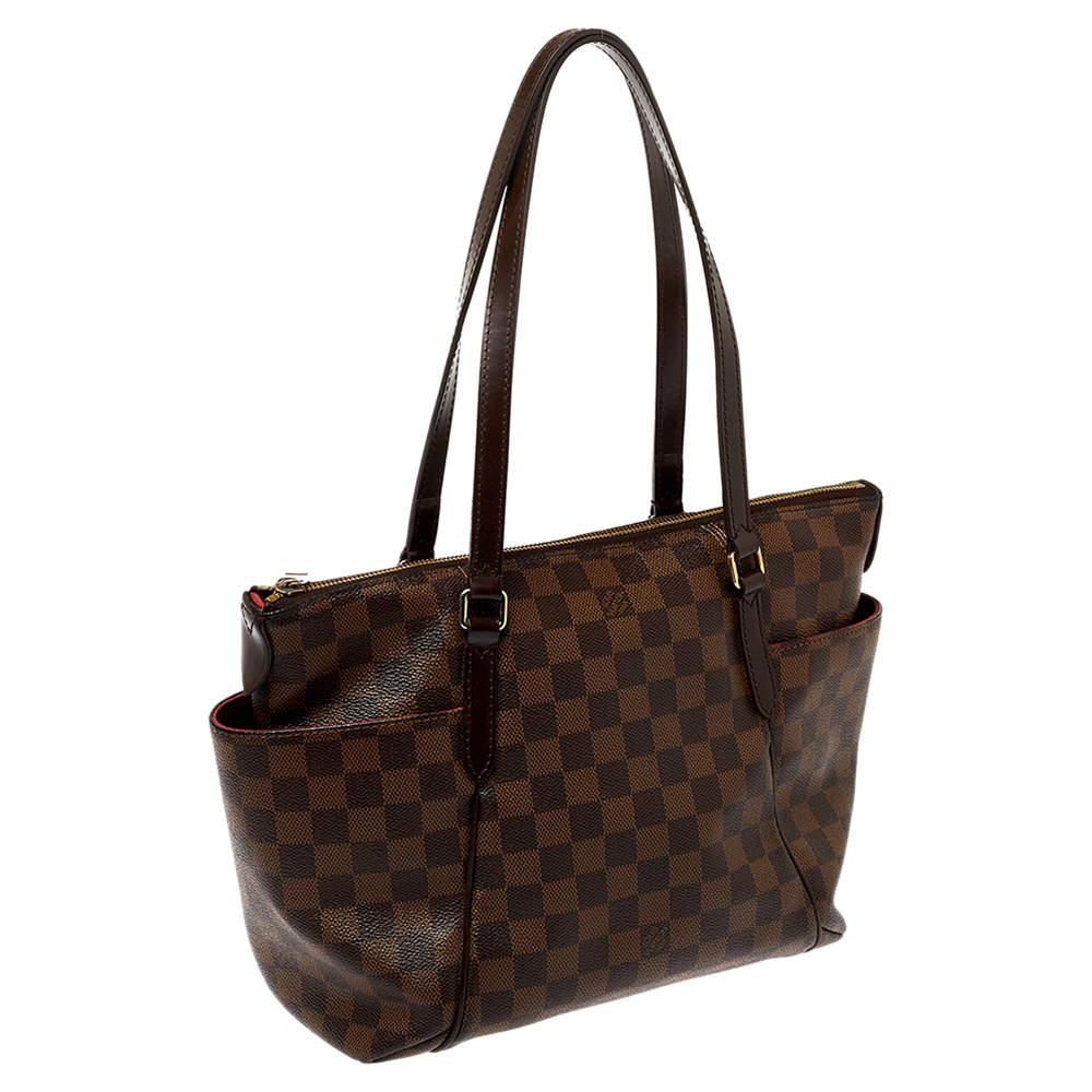 Louis Vuitton Totally PM Damier Ebene Shoulder Tote Bag