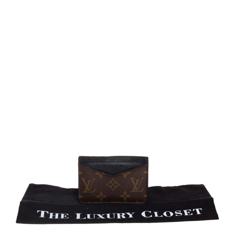 Neo Card Holder Monogram Macassar Canvas in Brown - Small Leather Goods  M60166, LOUIS VUITTON ®