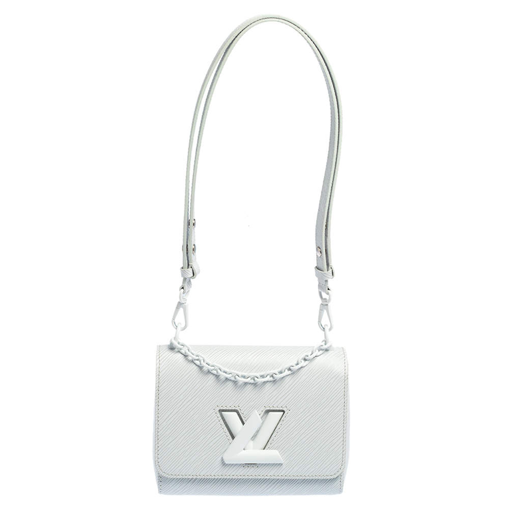 Louis Vuitton Twist MM White  Fablle
