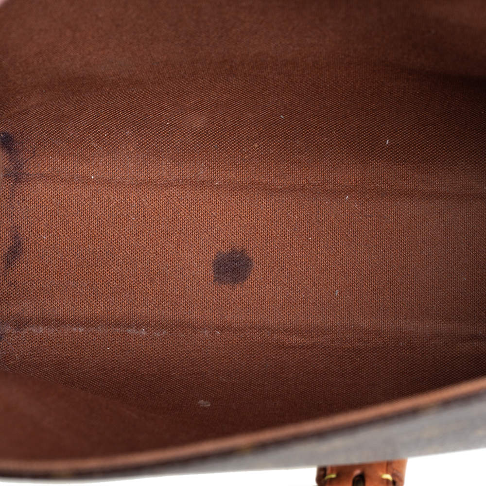 Bel air cloth bag Louis Vuitton Brown in Cloth - 18963682