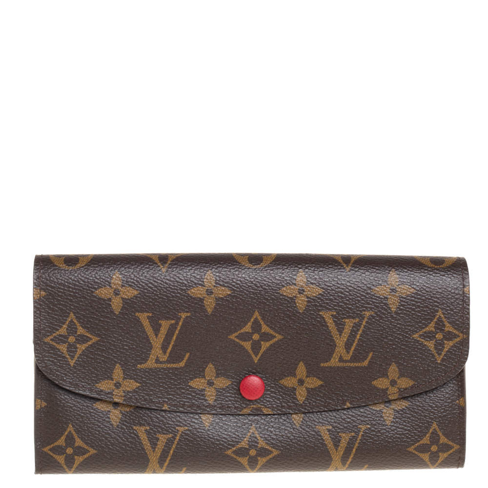 مملوكة مسبقًا Louis Vuitton Monogram Canvas Emilie Wallet