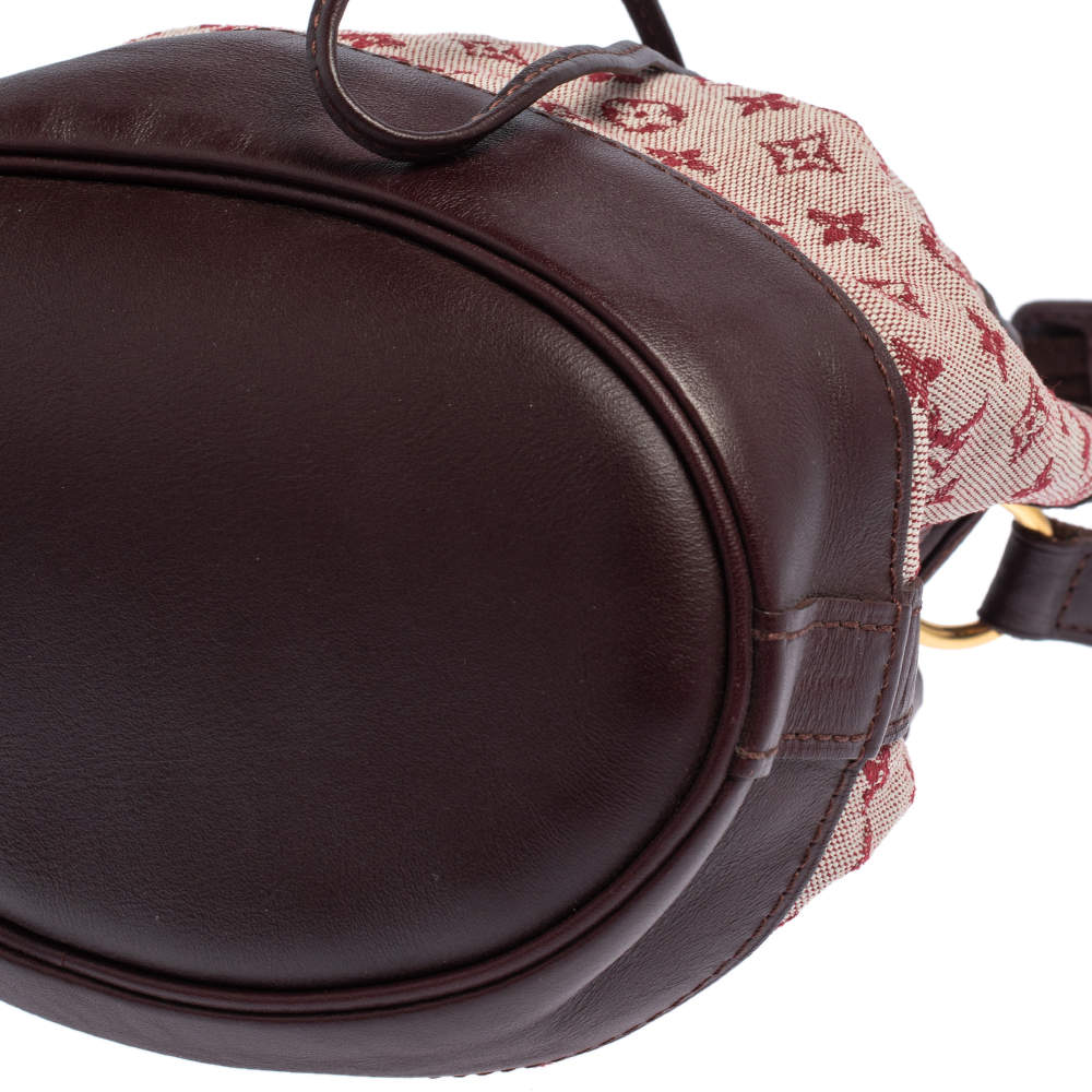 Louis Vuitton Mini Lin Noelie Bucket Bag - Red Bucket Bags, Handbags -  LOU342508