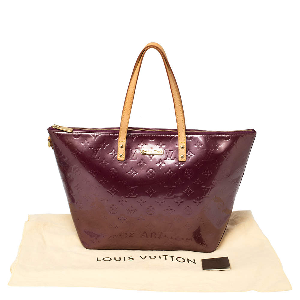 Louis Vuitton Violette Monogram Vernis Bellevue GM Bag