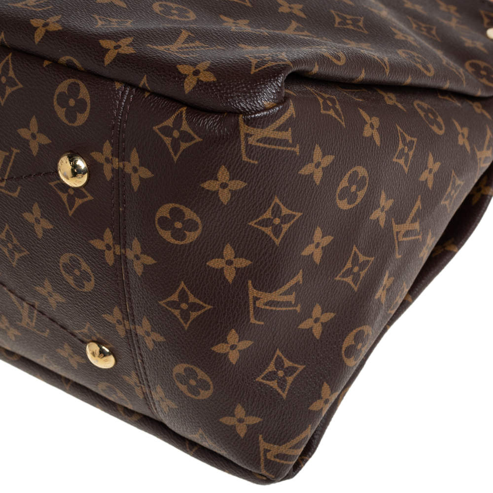 LOUIS VUITTON Handbag M40249 Artsy MM Monogram canvas Brown Women Used –