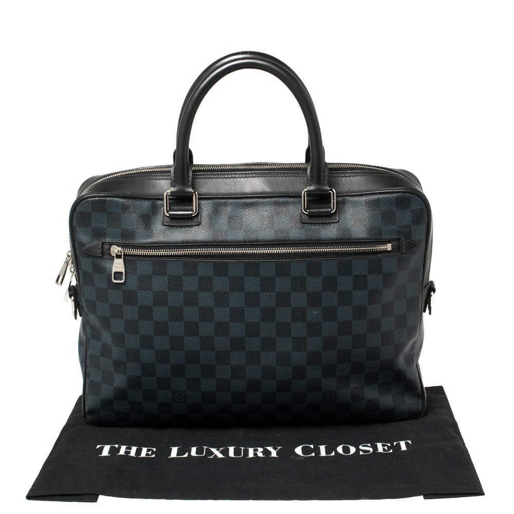 Louis Vuitton Damier Graphite Canvas Steeve Briefcase Bag Louis Vuitton