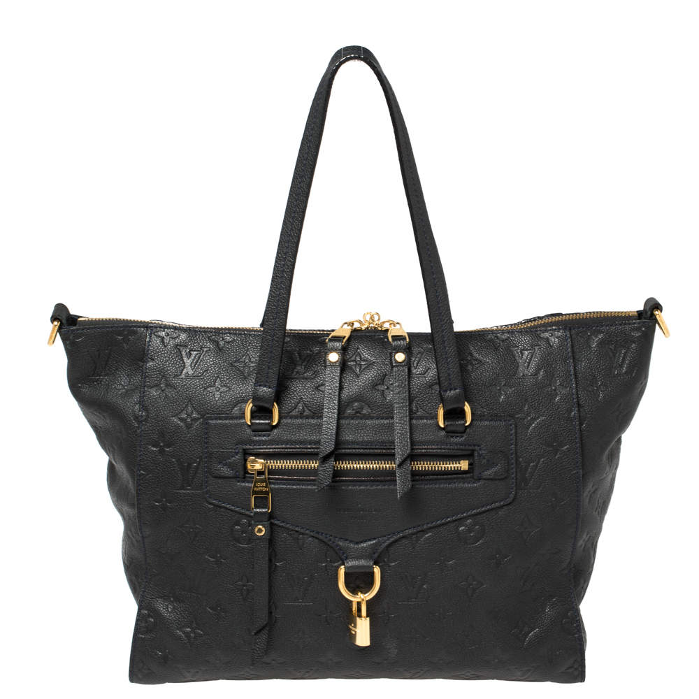 مملوكة مسبقًا Louis Vuitton Bleu Infini Empreinte Leather Lumineuse PM Bag