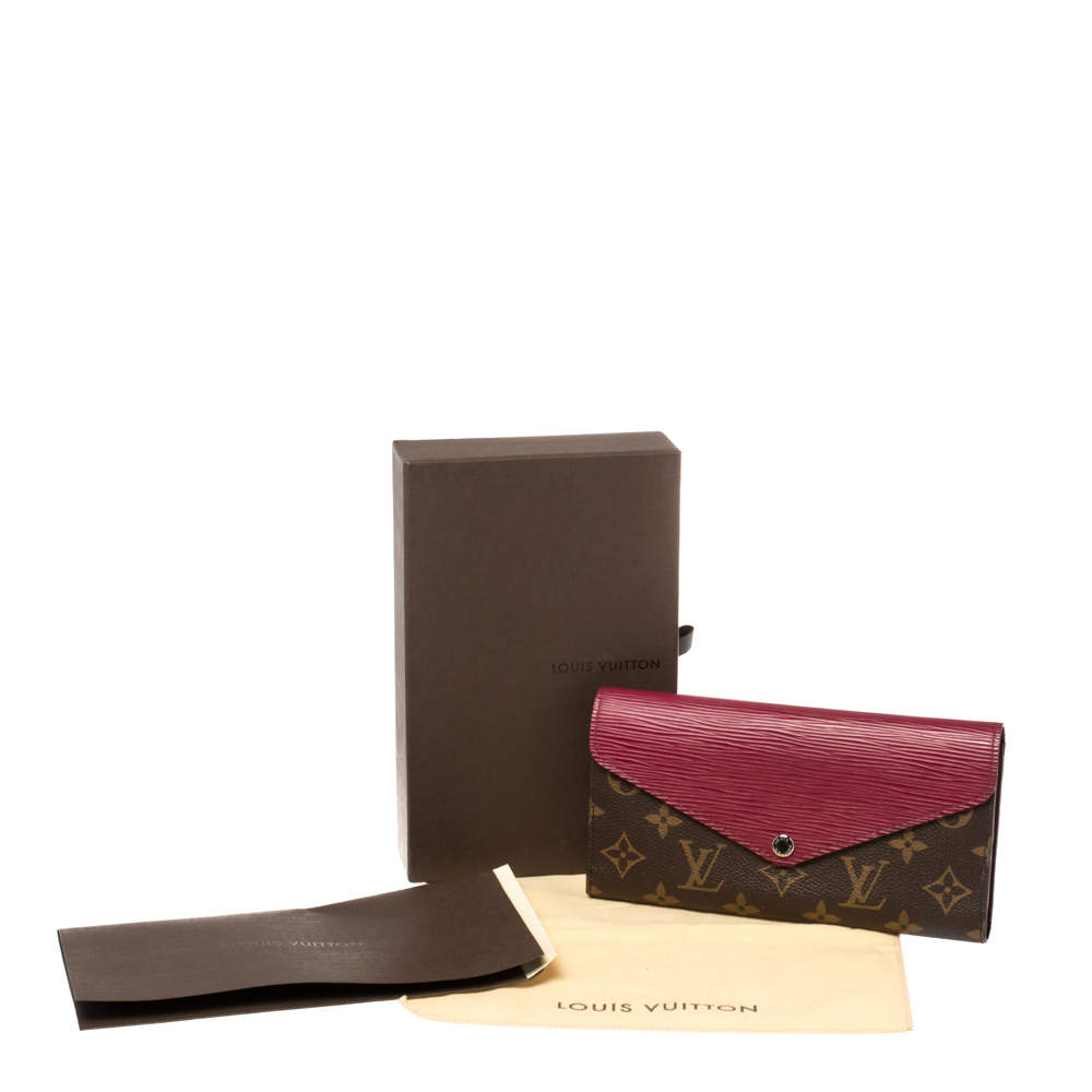 Louis Vuitton Brown Monogram Epi Marie Lou Wallet Cloth ref.784390 - Joli  Closet