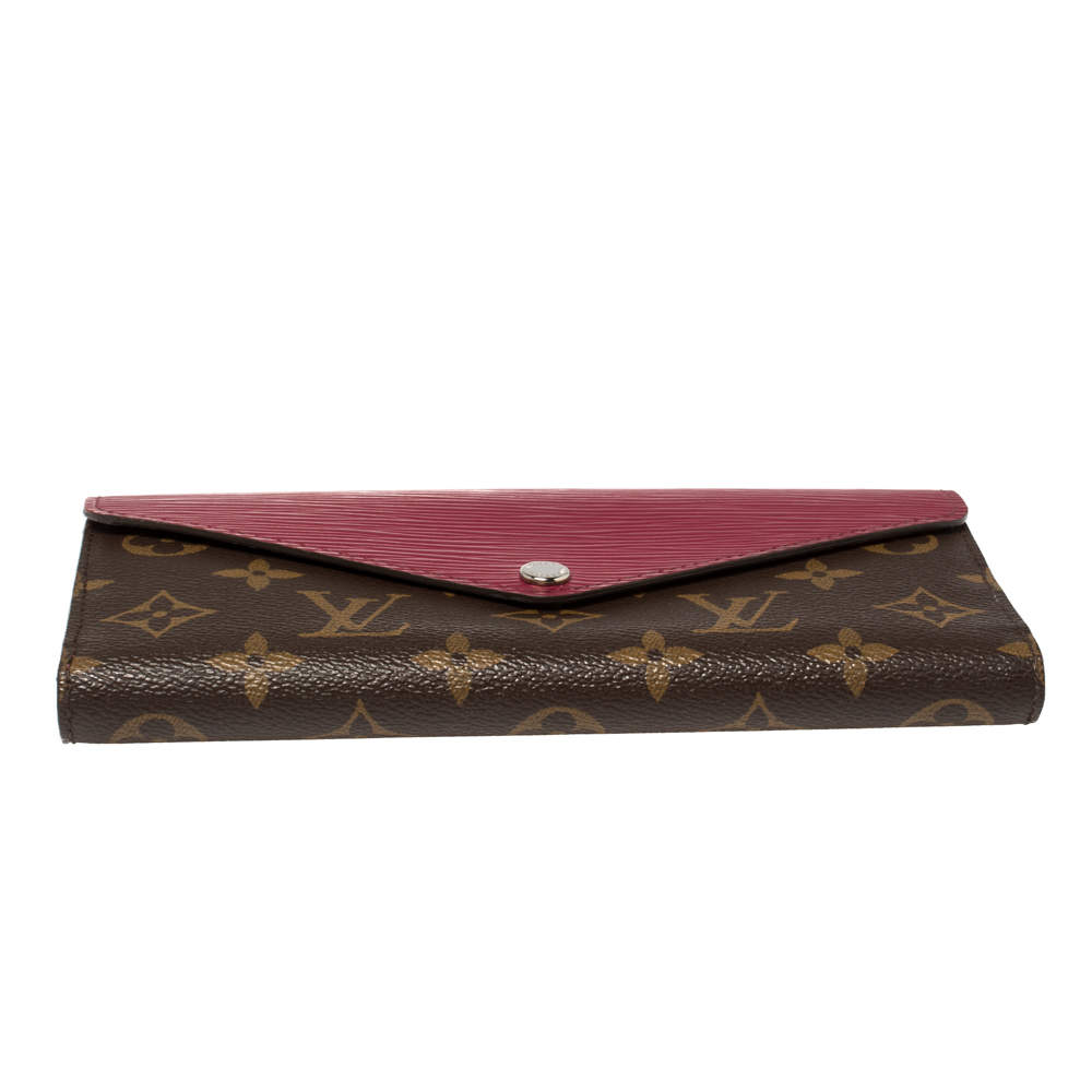 Louis Vuitton Citron Epi Leather and Monogram Canvas Marie-Lou Compact  Wallet - Yoogi's Closet
