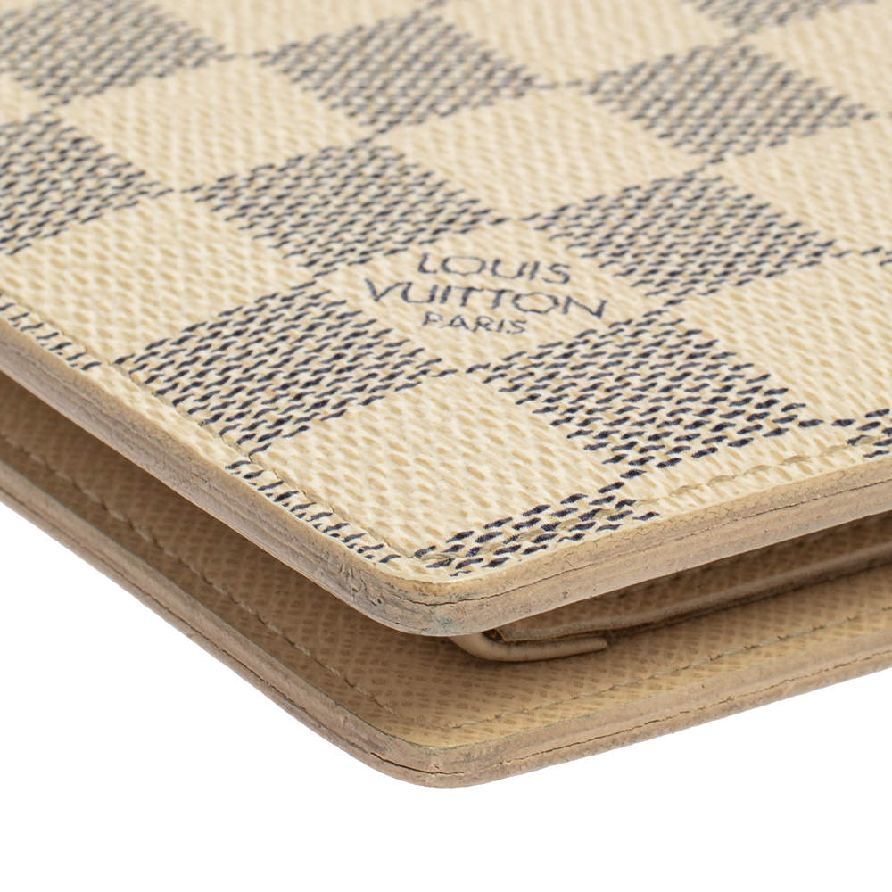 Louis Vuitton Damier Azur Canvas Marco Wallet Louis Vuitton | The Luxury  Closet