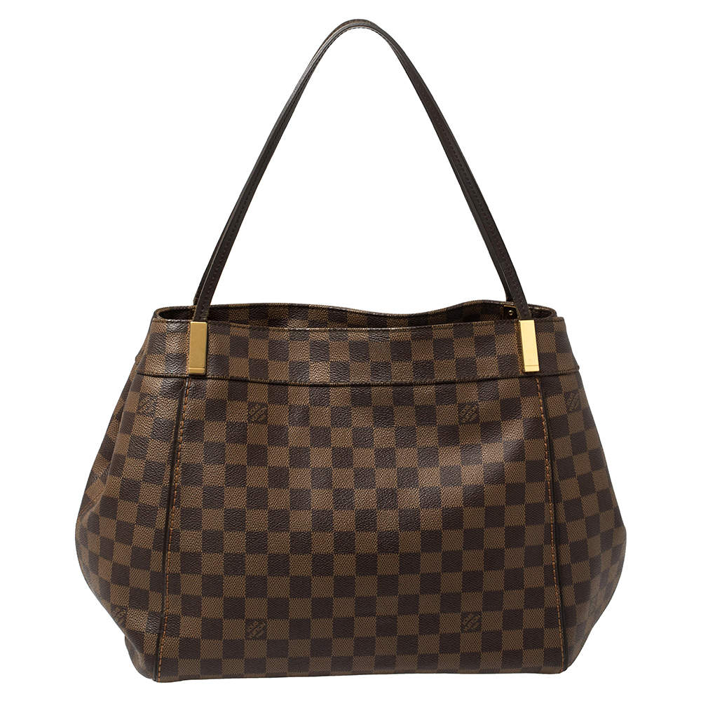 Pre Owned Louis Vuitton Damier Ebene Canvas Marylebone GM Bag