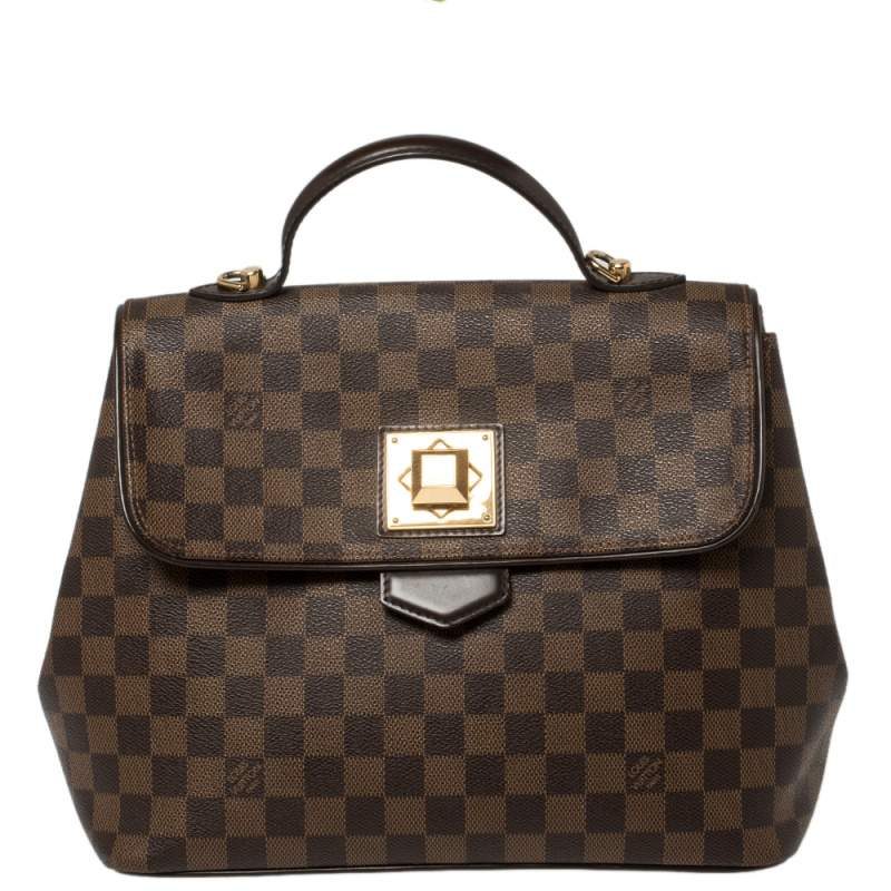 مملوكة مسبقًا Louis Vuitton Damier Ebene Canvas Bergamo MM Bag