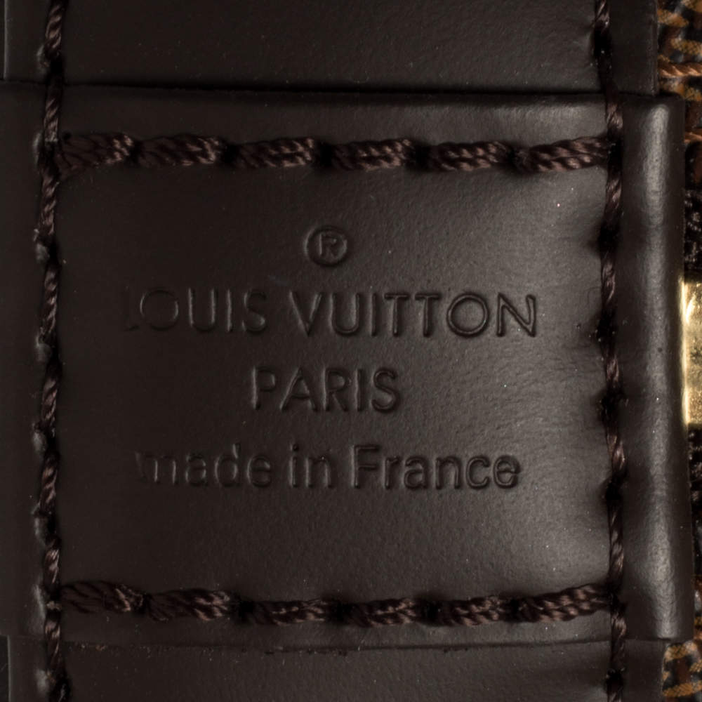 Louis Vuitton Tasche Alma Damier Ebene Braun – Luxus Store