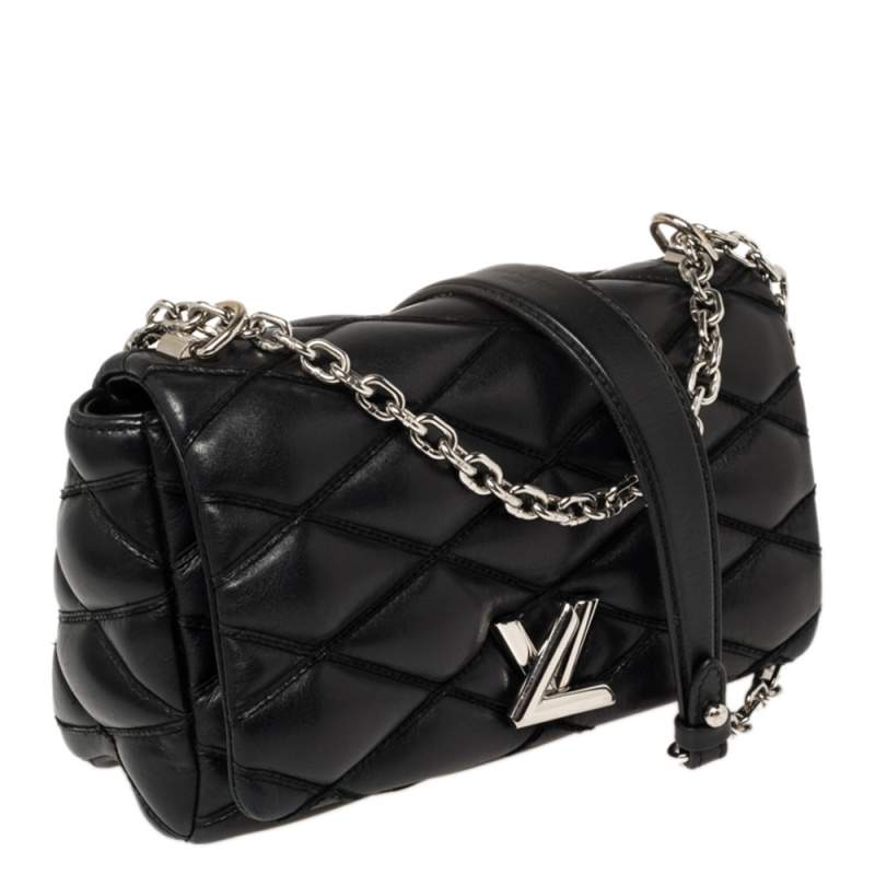 GO-14 MM Bag - Luxury Malletage Leather Black