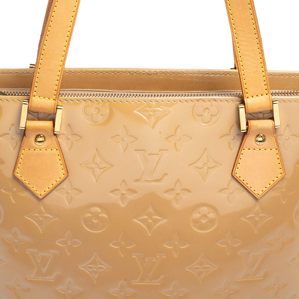 Louis Vuitton Noisette Monogram Vernis Houston Tote Bag