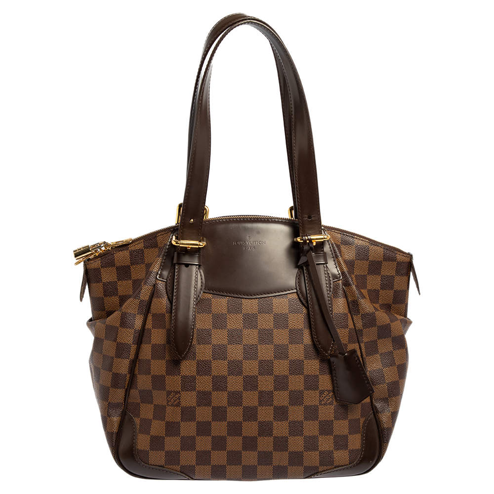 Pre Owned Louis Vuitton Damier Ebene Canvas Verona MM Bag