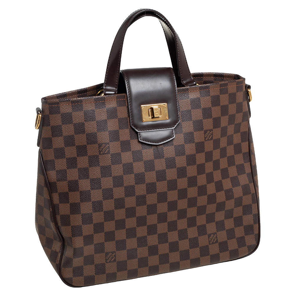 Louis Vuitton Damier Ebene Cabas Roseberry Bag