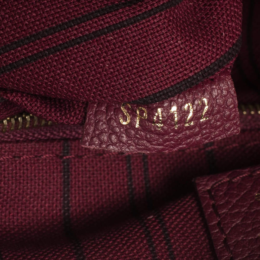Louis Vuitton Aurore Empreinte Leather Speedy Bandouliere 25 Bag with  Strap20LVS1215