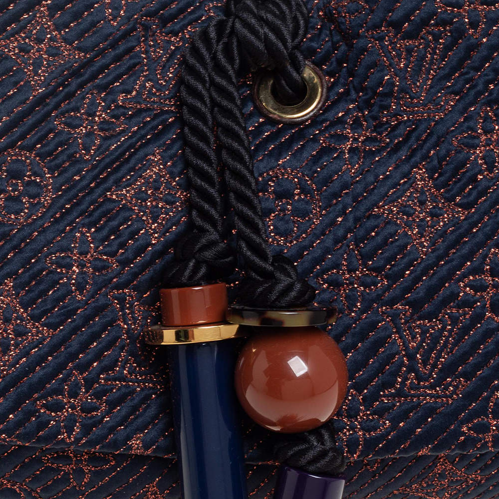 Louis Vuitton Limited Edition Indigo Monogram Metisse African Queen Clutch  Bag - Yoogi's Closet