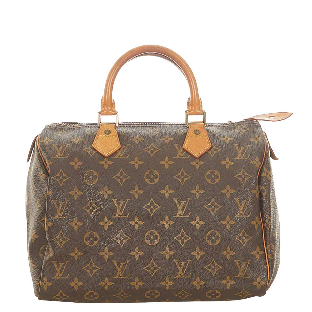Pre Owned Louis Vuitton Monogram Canvas Speedy 30 Bag