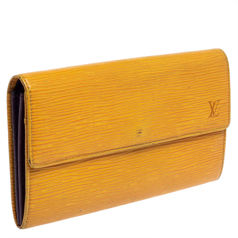 Louis Vuitton Epi Wallet Yellow – STYLISHTOP
