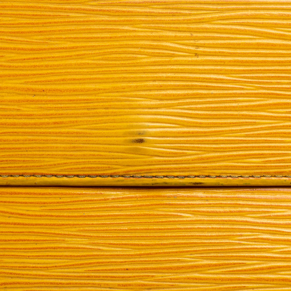Louis Vuitton Yellow Epi Leather Alexandra Wallet 20LVL1125