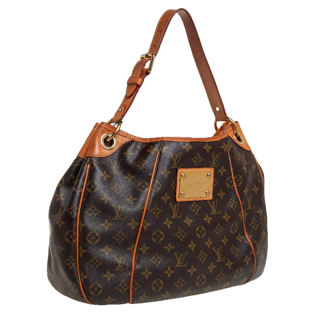 Louis Vuitton Galliera PM Gris Matte Python Tote Bag