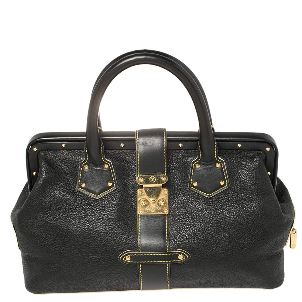 مملوكة مسبقًا Louis Vuitton Black Suhali Leather Lingenieux PM Bag