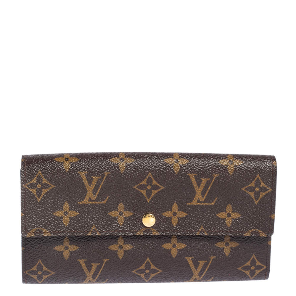 مملوكة مسبقًا Louis Vuitton Monogram Coated Canvas Sarah Wallet