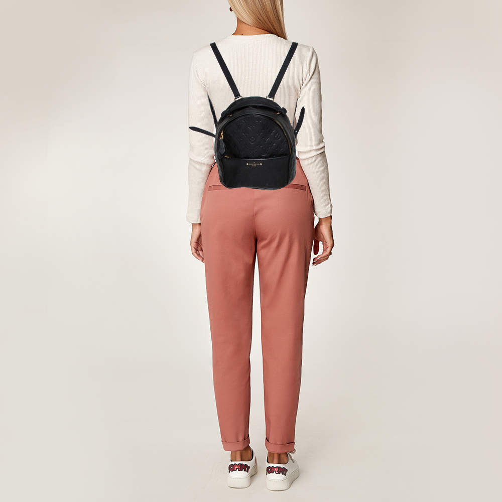 Louis Vuitton Pink Leather Monogram Empreinte Sorbonne Backpack Louis  Vuitton | The Luxury Closet