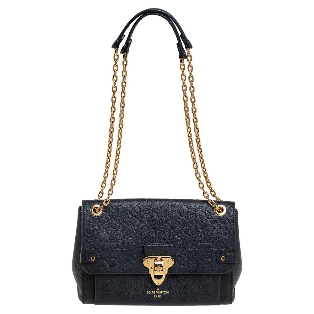 Pre Owned حقيبة لوي فيتون فافين بي إم جلد إمبراينت مونوغرام نوير 