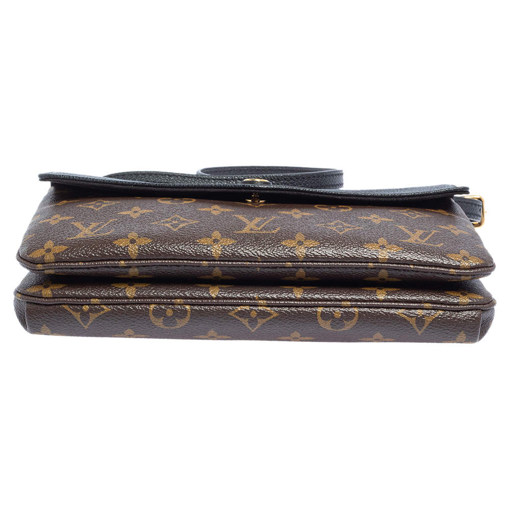 Louis Vuitton Black Monogram Canvas Twinset Bag - Yoogi's Closet