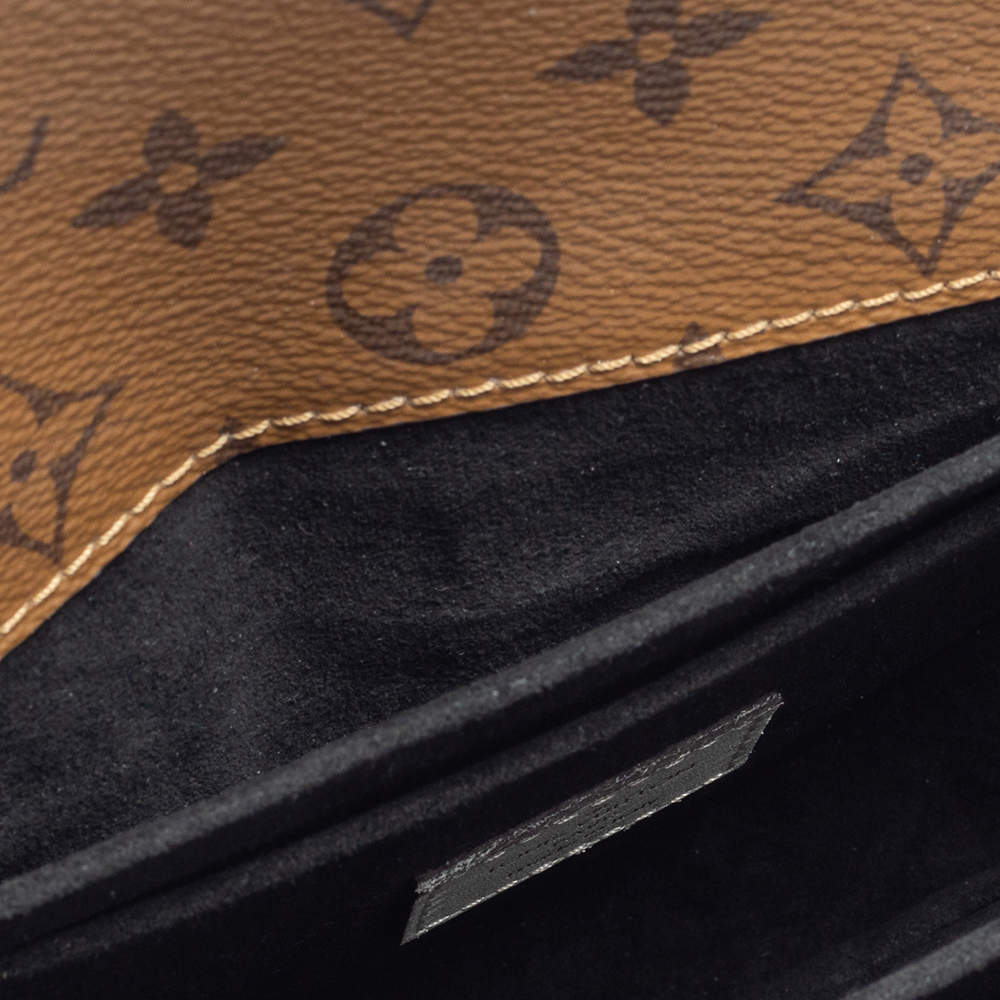 Louis Vuitton Monogram/Monogram Reverse Coated Canvas Chantilly Lock Bag  M43590 $240
