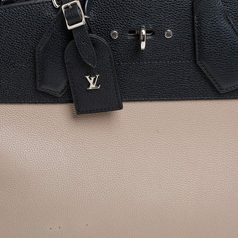 Louis Vuitton Brown City Steamer Mm Womens Black Beige Leather ref.144478 -  Joli Closet