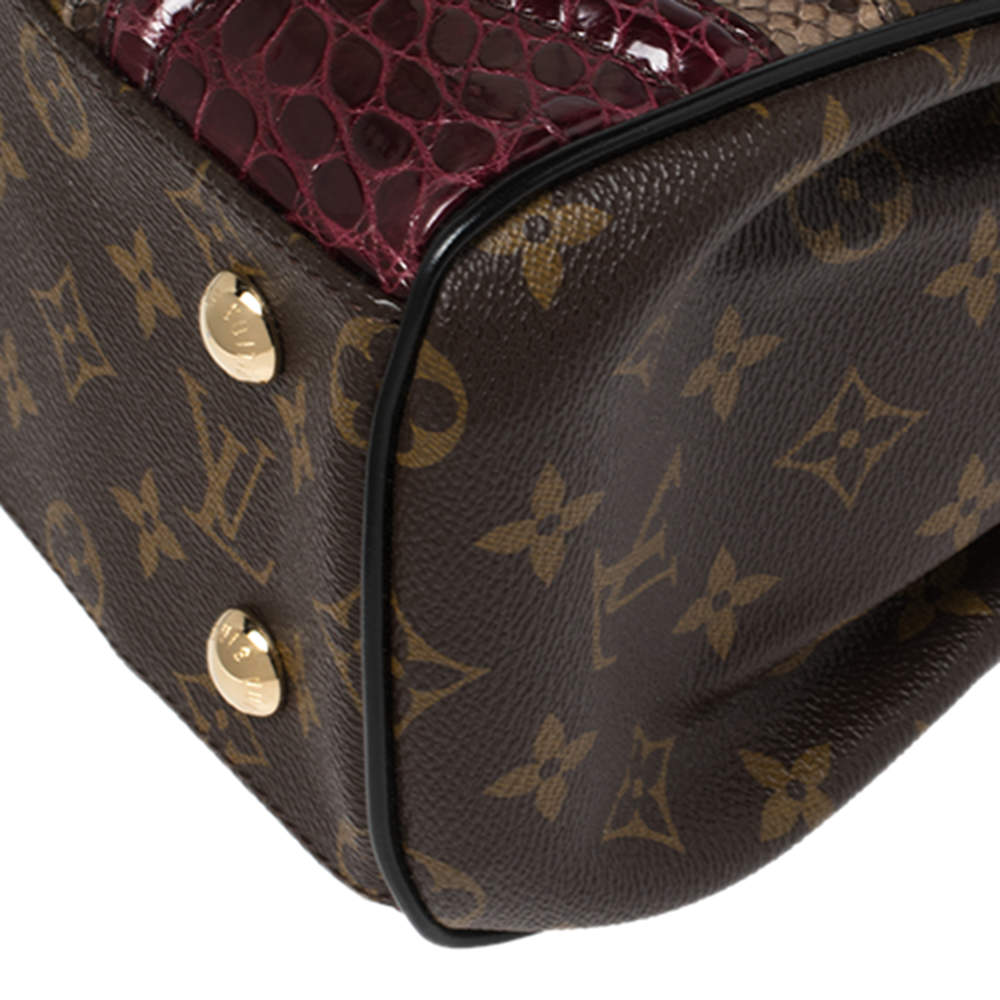 Sell Louis Vuitton Python & Alligator Monogramissime Exotic Shopper GM Bag  - Brown