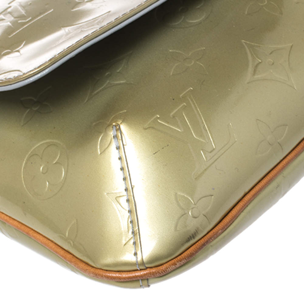 LOUIS VUITTON Vernis Thompson Street Shoulder Bag Gris M91008 LV Auth  ki1109 Patent leather ref.430650 - Joli Closet