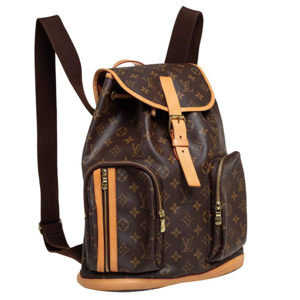 Louis Vuitton Bosphore Backpack Monogram Canvas Brown 2414041