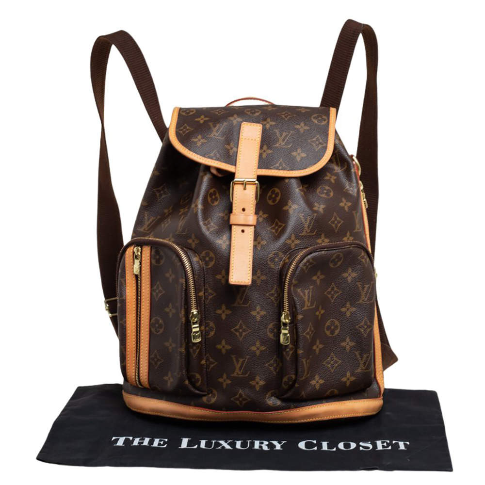 Louis Vuitton Brown Monogram Canvas Sac Bosphore Backpack Bag Louis Vuitton  | The Luxury Closet