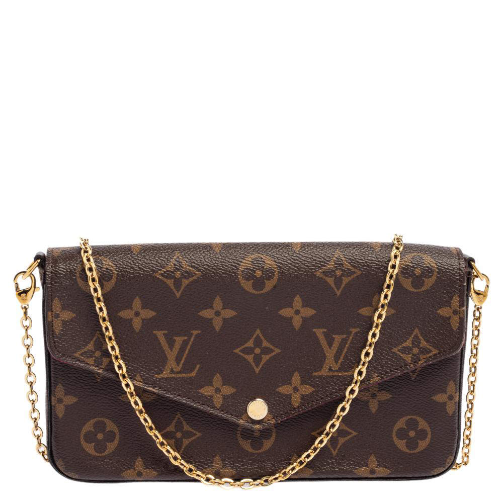 مملوكة مسبقًا Louis Vuitton Monogram Canvas Felicie Pochette Bag