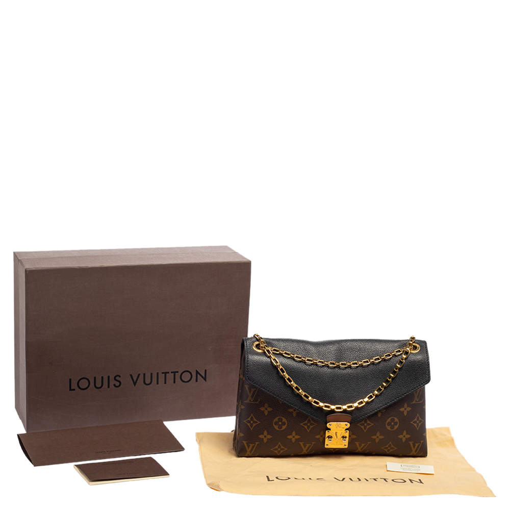 Louis Vuitton, Monogram Canvas Pallas Chain Noir Bag, ru…