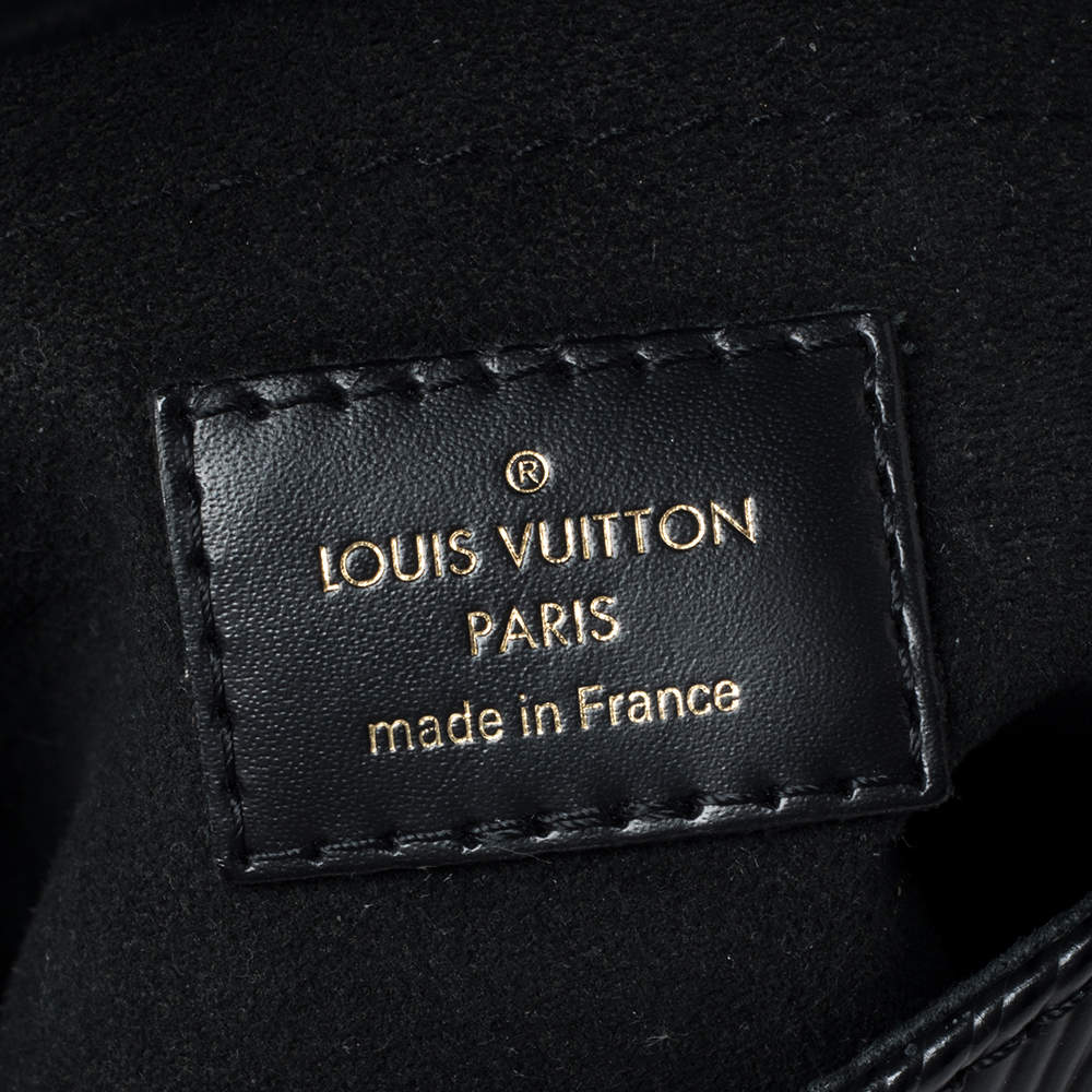 LOUIS VUITTON Monogram Locky BB Black 369992